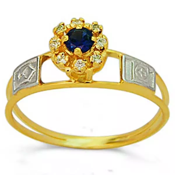 Anel De Formatura De Ouro 18k Equador - Feminino