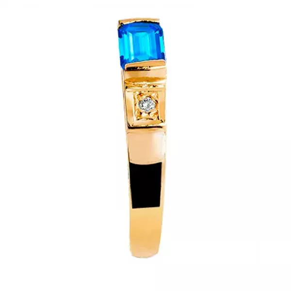 Anel De Formatura De Ouro 18k Fiji - Unissex