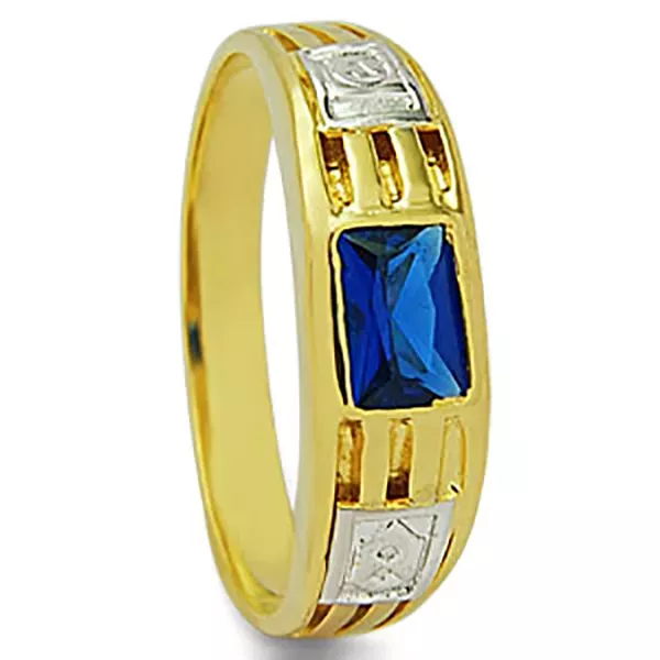 Anel De Formatura De Ouro 18k Itália - Masculino