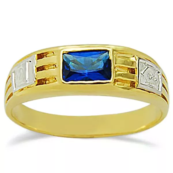 Anel De Formatura De Ouro 18k Itália - Masculino