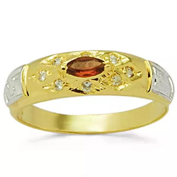 Anel De Formatura De Ouro 18k Marrocos - Feminino