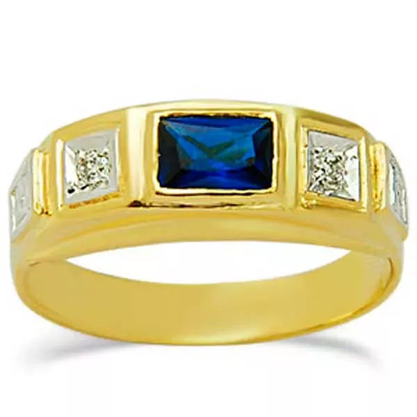 Anel De Formatura De Ouro 18k Namíbia - Masculino