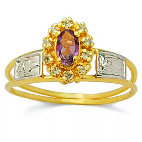 Anel De Formatura De Ouro 18k Paris - Feminino