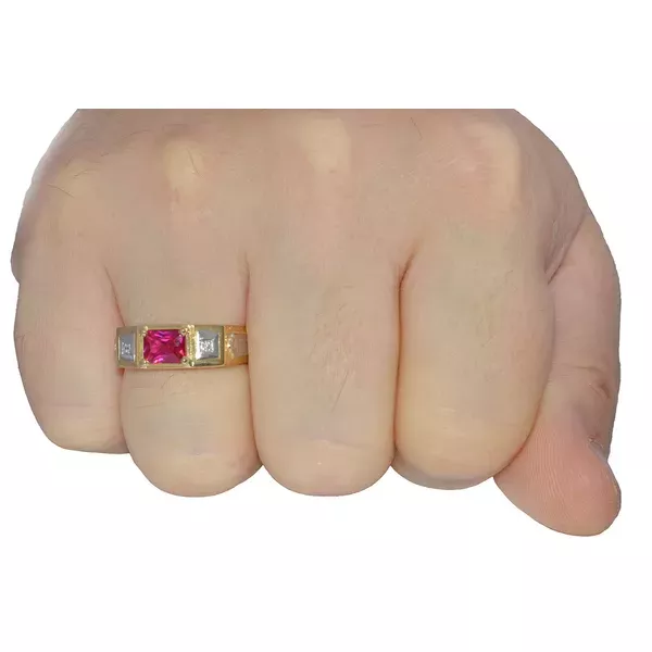 Anel De Formatura De Ouro 18k Sudão - Masculino