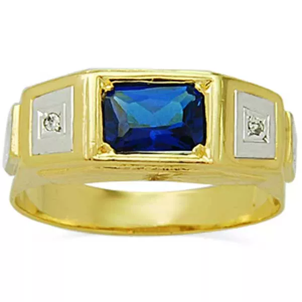 Anel De Formatura De Ouro 18k Sudão - Masculino