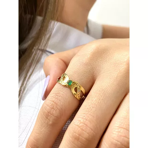 Anel De Formatura De Ouro 18k Suíça - Feminino