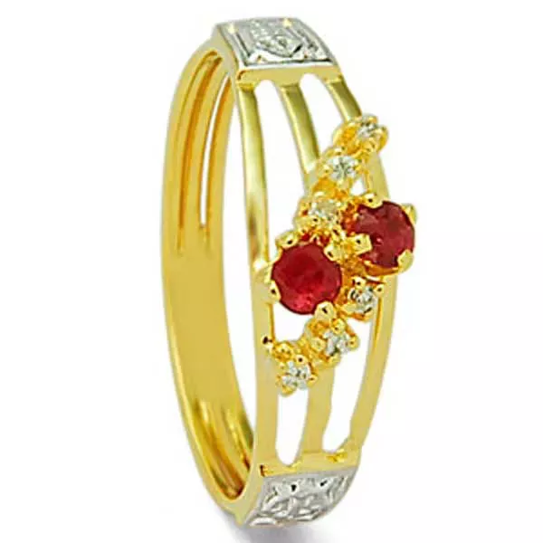Anel De Formatura De Ouro 18k Turquia - Feminino
