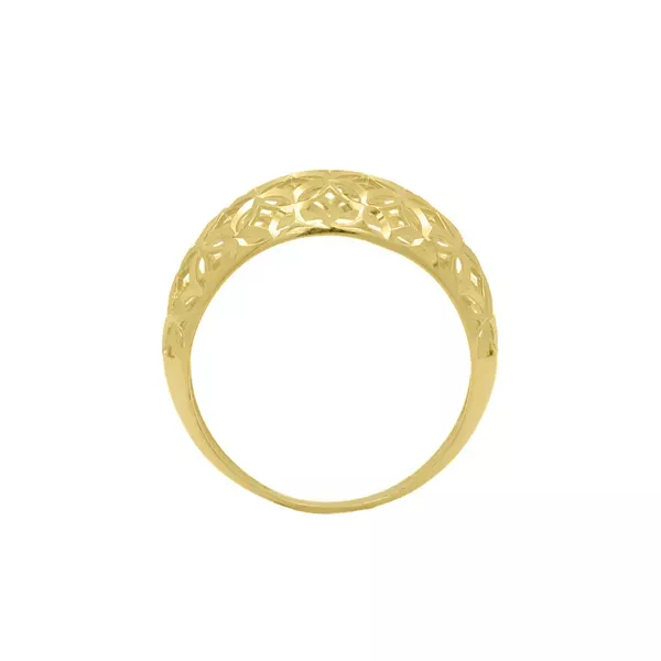 Anel de Ouro 18k Estrelado