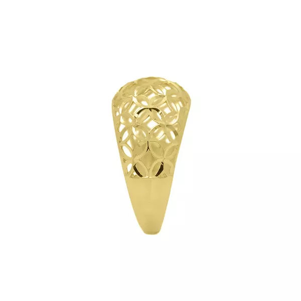 Anel de Ouro 18k Estrelado