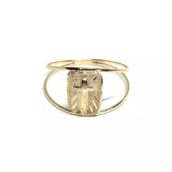 Anel de Ouro 18k Fé