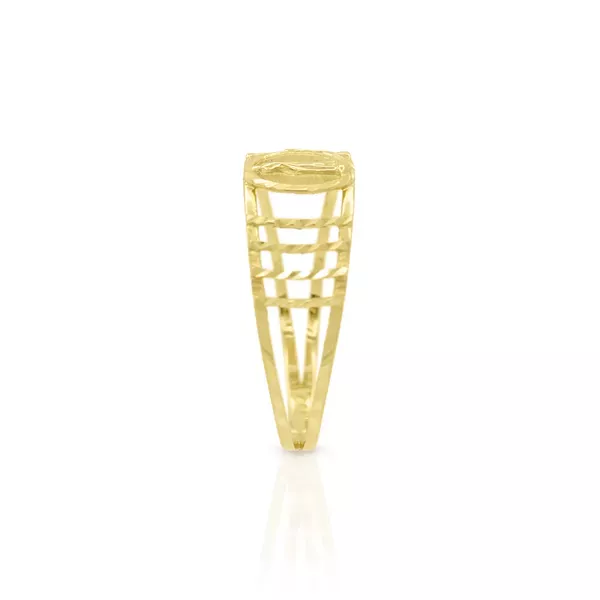 Anel De Ouro 18k Nossa Senhora De Fátima