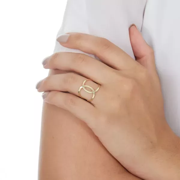 Anel de Ouro 18k Style