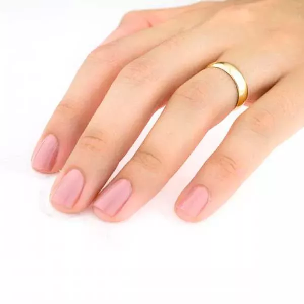 Par De Aliança Casamento De Ouro 18k Com 5mm Anatômica