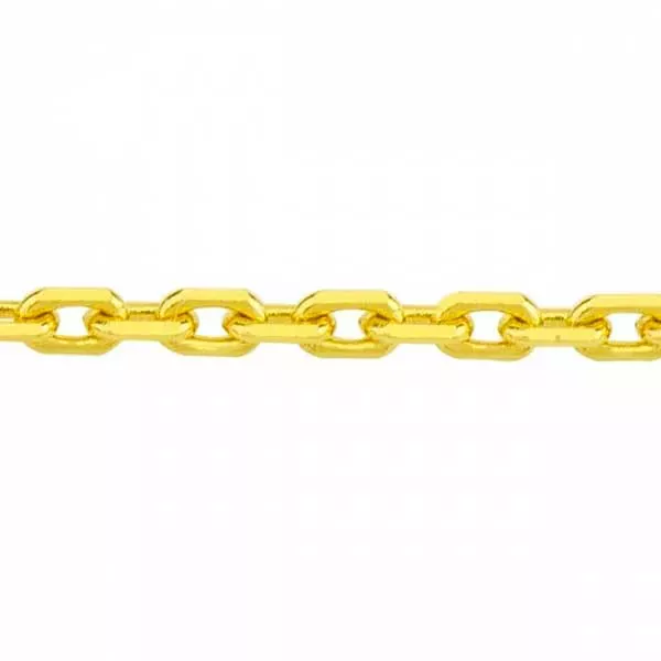 Corrente De Ouro 18k Cartie De 3,0mm Com 50cm