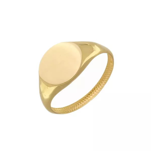 Anel De Ouro 18k Signet