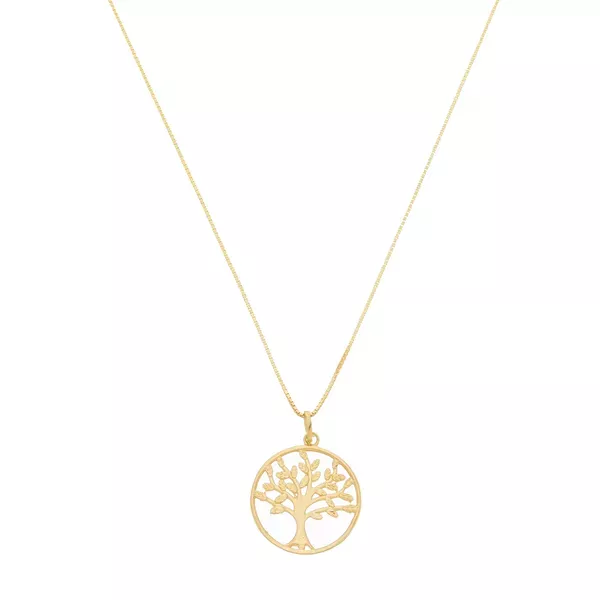 Pingente De Ouro 18k Árvore da Vida 
