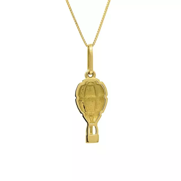 Pingente De Ouro 18k Balão