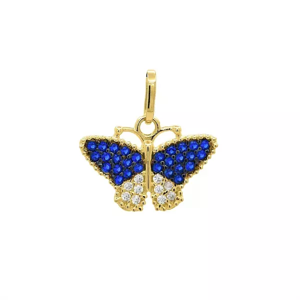 Pingente De Ouro 18k Borboleta