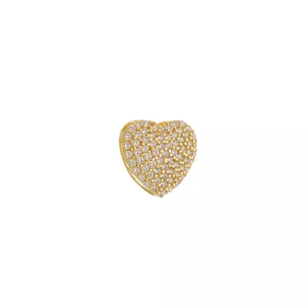 Pingente De Ouro 18k Coração Love