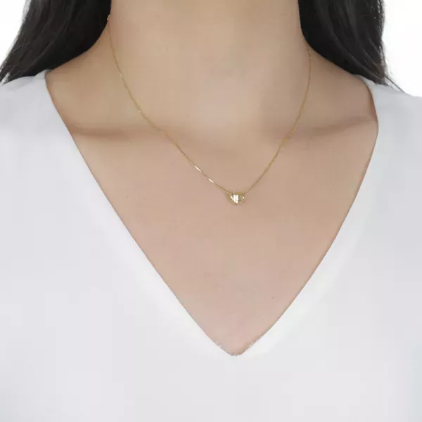 Pingente De Ouro 18k Little Heart