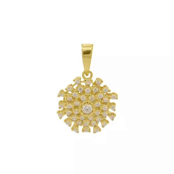 Pingente De Ouro 18k Margarida 