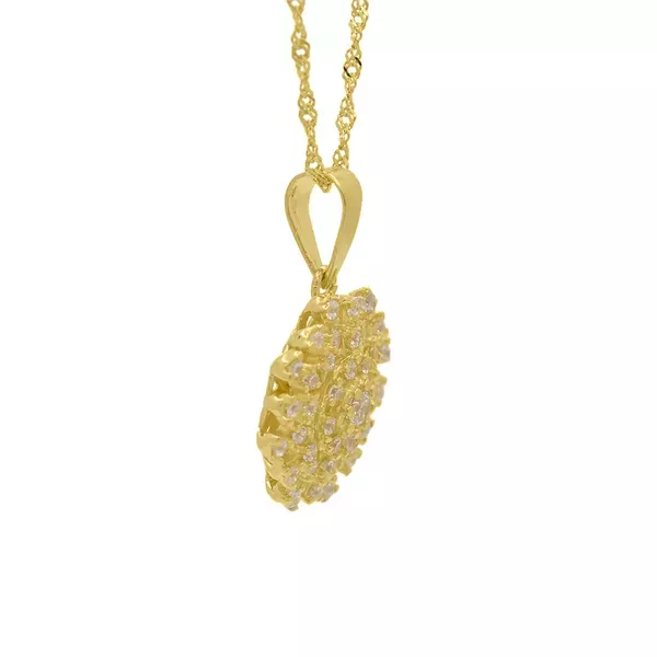 Pingente De Ouro 18k Margarida 