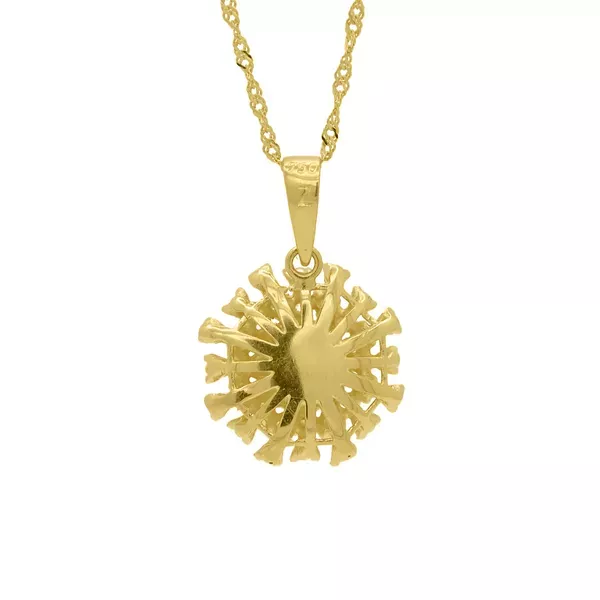 Pingente De Ouro 18k Margarida 