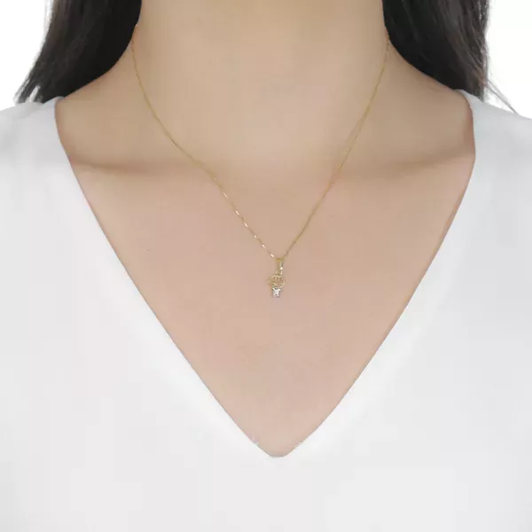 Pingente De Ouro 18k Menino Reluzente