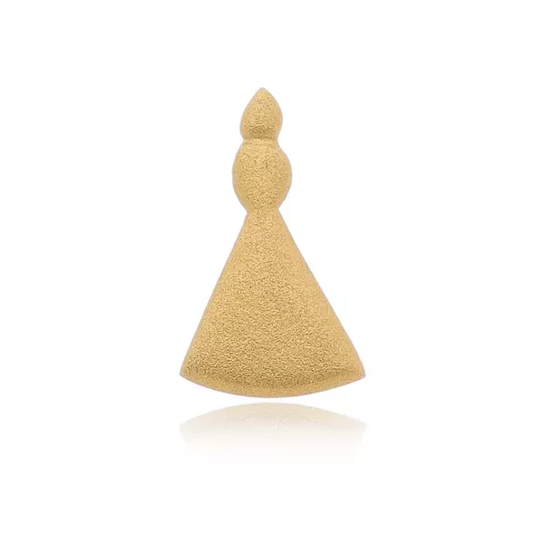Pingente De Ouro 18k Nossa Senhora Da Aparecida Fosco