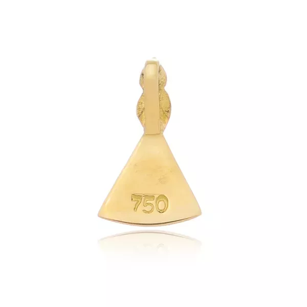 Pingente De Ouro 18k Nossa Senhora Da Aparecida Polido