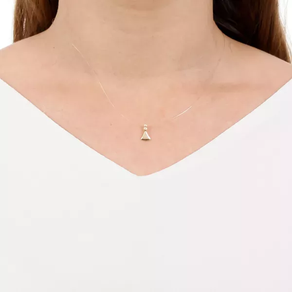 Pingente De Ouro 18k Nossa Senhora Da Aparecida Polido