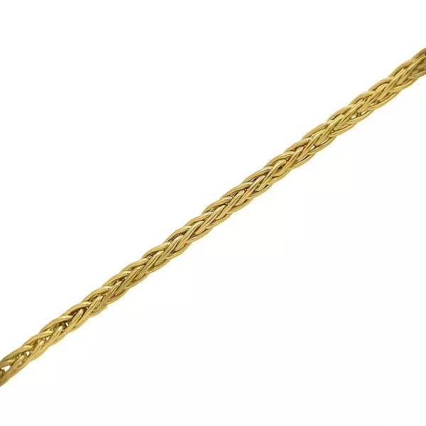 Pulseira De Ouro 18k Palmeira