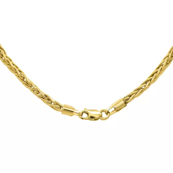 Pulseira De Ouro 18k Palmeira