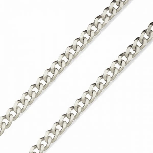 Corrente De Prata 925 Groumet De 2,0mm Com 50cm