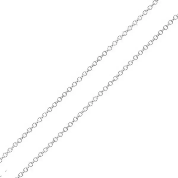 Pulseira De Prata 925 Elo Português De 1,5mm Com 18 cm