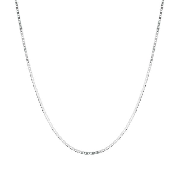 Corrente De Prata 925 Piastrine De 2,4mm Com 60cm