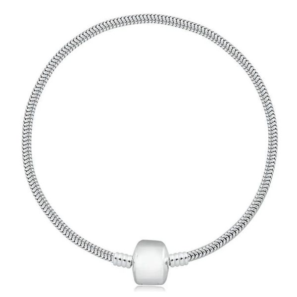 Pulseira De Prata 925 Berloques Com 18Cm