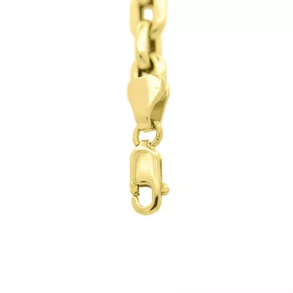 Pulseira De Ouro 18k Cartie De 4,0mm Com 22cm
