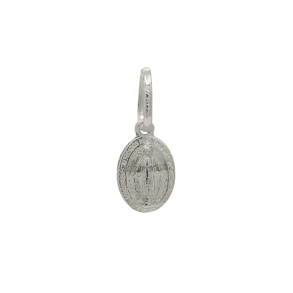 Pingente De Prata 925 Medalha Milagrosa