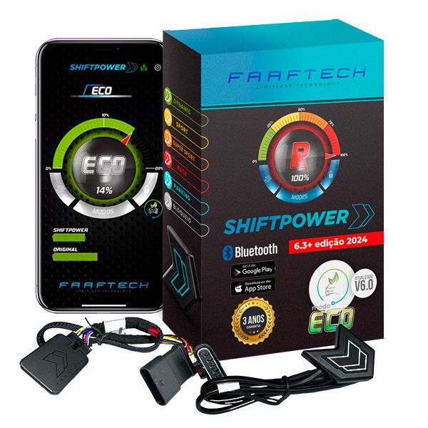 Pedal Shift Power Ft-Sp02+ Modulo Acelerador Chip Plug E Play