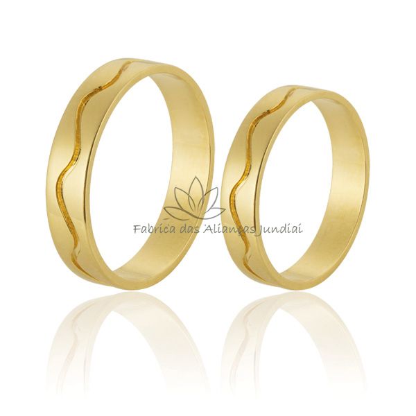 Aliança em Ouro 18K Baratas 