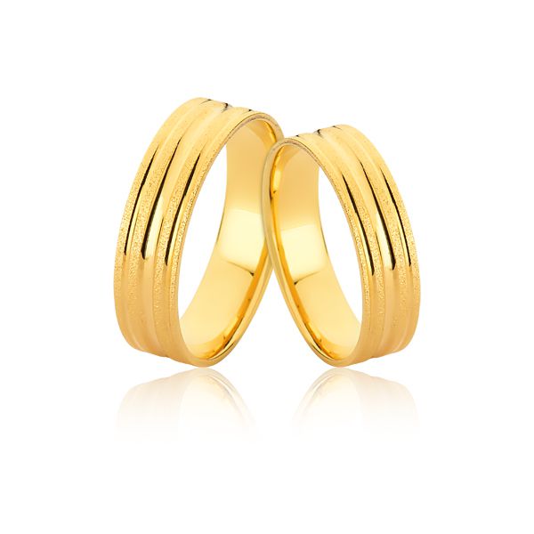 Aliança em Ouro 18K