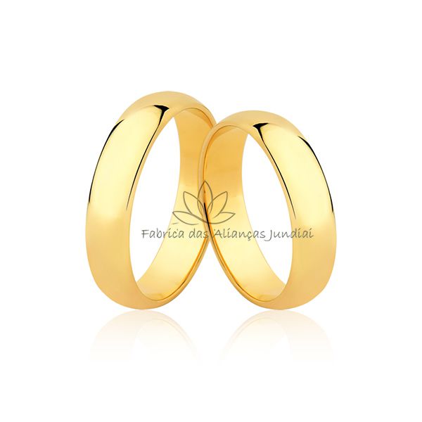 Alianças Em Ouro 18k Para Casamento
