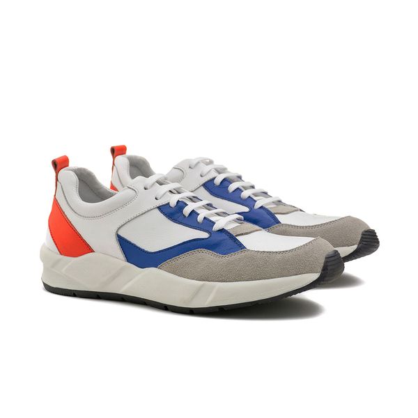 SneakerS Masculino Matusal m Branco Gray Factum Shoes