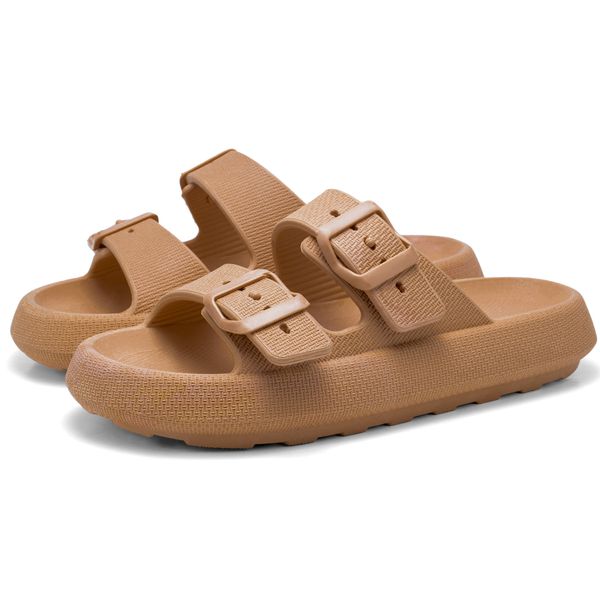 Sandalia Birken Nuvem Caramelo