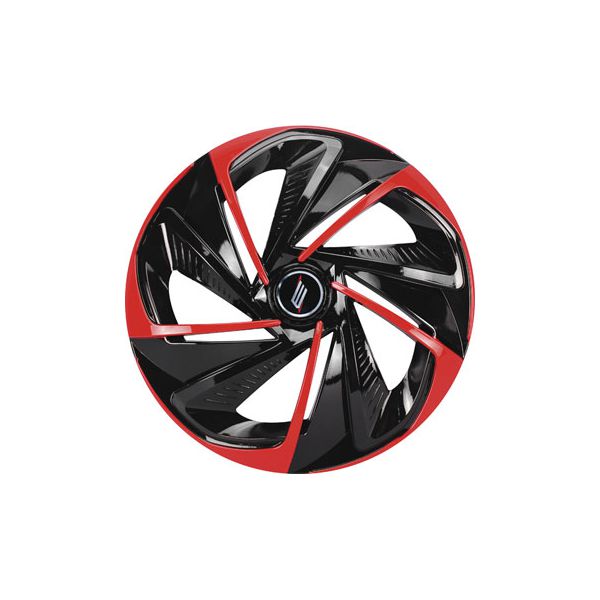 Jogo Calota Nitro Black/Red Aro 13