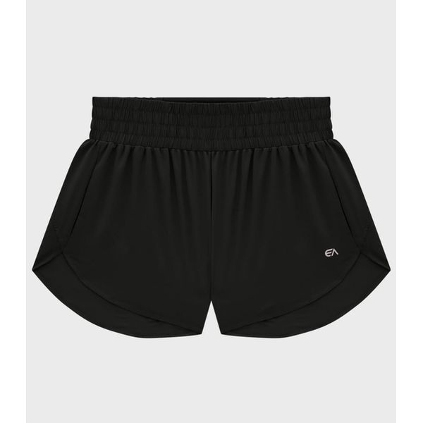 Shorts Runner Bolso Embutido Em Tafetá Com Elastano - ENFIM