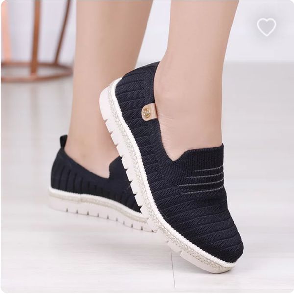 SAPATILHA SLIP ON MODARE PRETO
