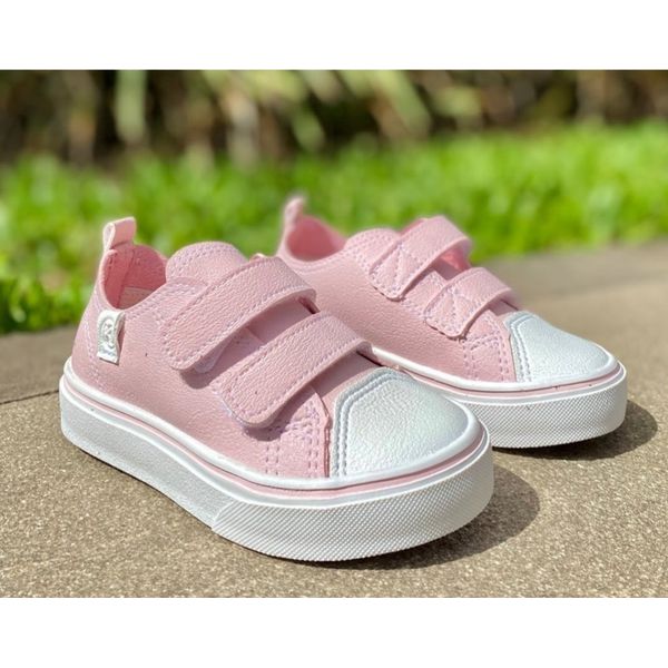 Tênis Casual para Bebê Klin Freestyle Baby Rosa 