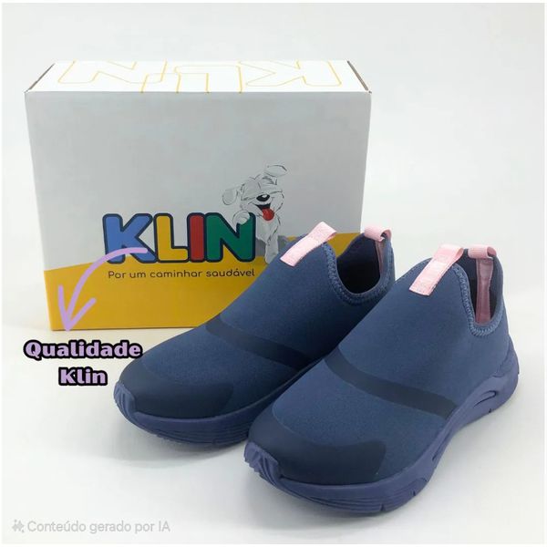 Tênis Infantil Menina Facil Calce Neoprene- Klin